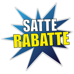 Satte Rabatte - Rabatt Button / Sticker