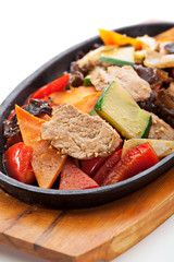 Fried Meat Pan
