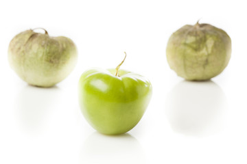 Fresh Green Organic Tomatillo