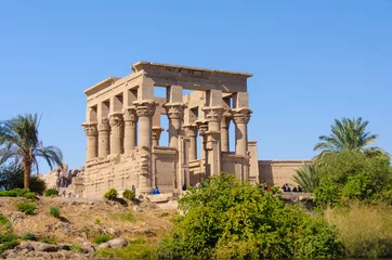 Fotobehang Trajan Kiosk of Philae, Egypt © Ignatius Tan