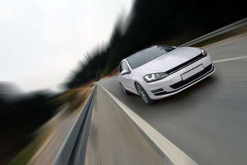 driving too fast