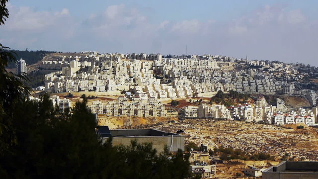 Panoramic view to Bethlehem, Palestine