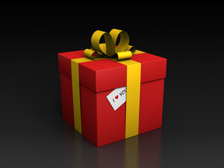 Gift box with 