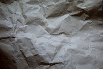 Crumpled paper texture for text background