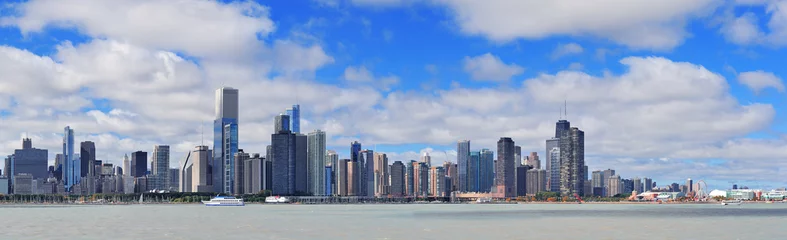 Foto op Plexiglas Chicago city urban skyline panorama © rabbit75_fot
