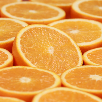 Halbe Orangen
