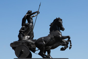 Statue der Boudicca in London