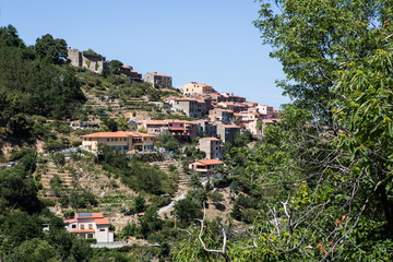 Fototapeta na wymiar Monte Capanne in Italien
