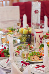 Fototapeta premium Festive food