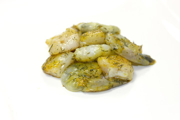 crevettes et saint-jacques