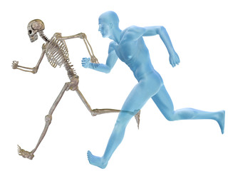 High resolution conceptual human for anatomy,medicine and health