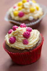 colorful sugar tartlets