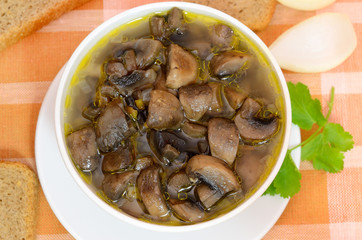Mushroom soup