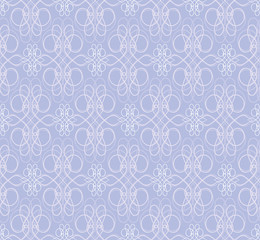 Seamless pattern. Retro floral background. Elegant wallpaper.
