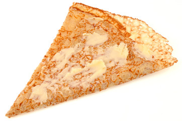 Une crêpe au beurre