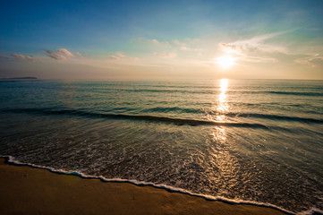 Sunrise the the beach