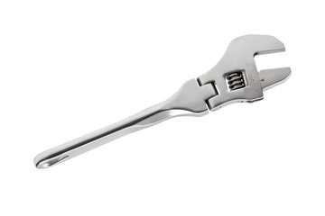 Wrench tool isolated on white background