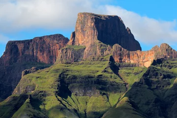 Deurstickers Drakensberg mountains, Royal Natal National Park, © EcoView