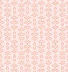 floral seamless pattern. Lacy vector motif. Elegant wallpaper.