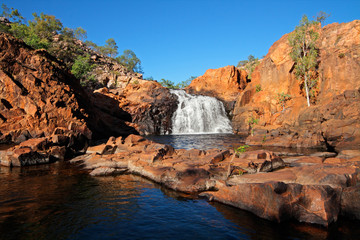 Fototapeta na wymiar Wodospad, Park Narodowy Kakadu