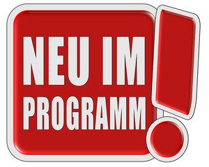 Bildergebnis fÃ¼r neu im programm