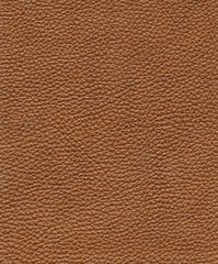 Brown leather texture closeup.