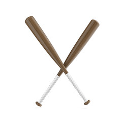 Two baseball bats