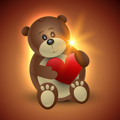 vector cute bear