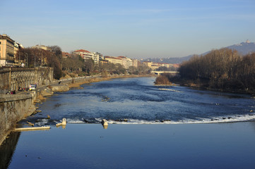 Fototapeta na wymiar Rzeka Pad