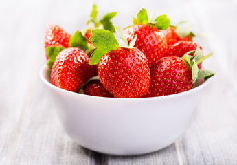 fresh strawberries
