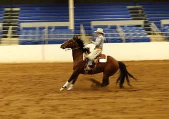 Printed kitchen splashbacks Horse riding Rodeo Event