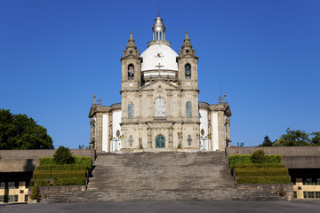 Fototapeta na wymiar Sanktuarium Sameiro, Braga, Portugalia