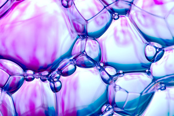 The surface of the bubble