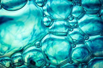 The surface of the bubble