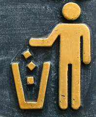 Trash can symbol