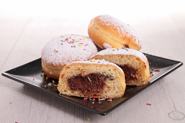 chocolate donuts