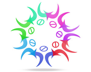 Obraz premium logo design