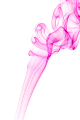 Color of smoke in the white background