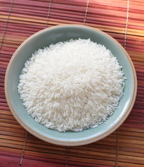 Uncooked white rice