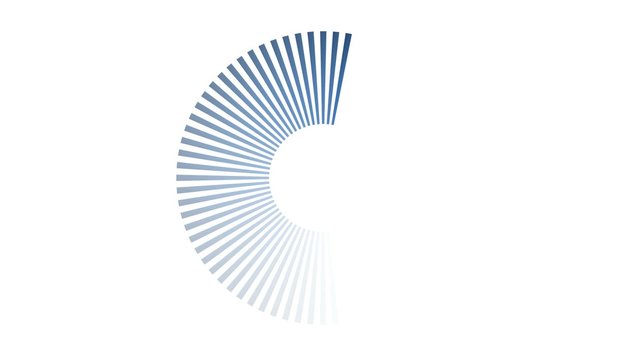 Chargement - bleu