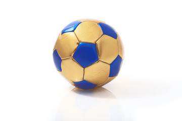 Fototapeta premium Soccer ball on a white background