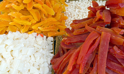 Mixed dried fruits