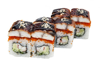 Роллы с морепродуктами от шеф-повара