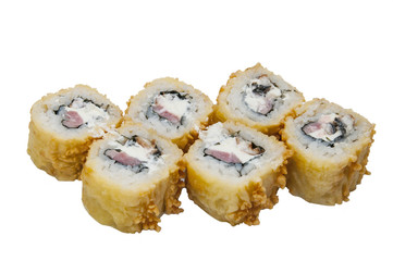 Роллы с морепродуктами