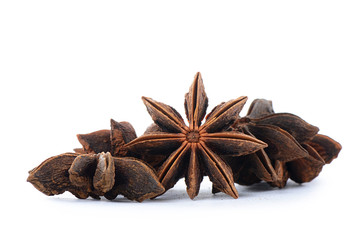 Anise isolated on white background