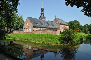 Fototapeta premium Schloss vor Husum