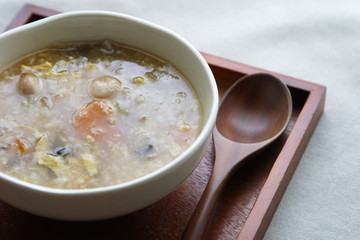 野菜入り雑炊