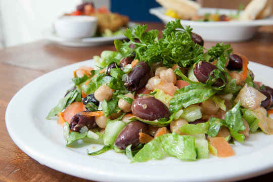 Vegetarian Mediterranean style Tabouli salad