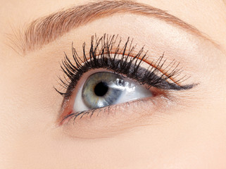 Fototapeta premium eye zone makeup