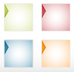 Obraz premium templates with arrow